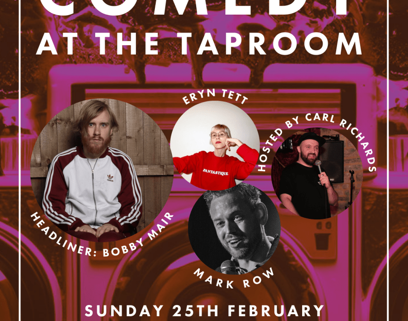 Comedy at The Taproom with Headliner Bobby Mair