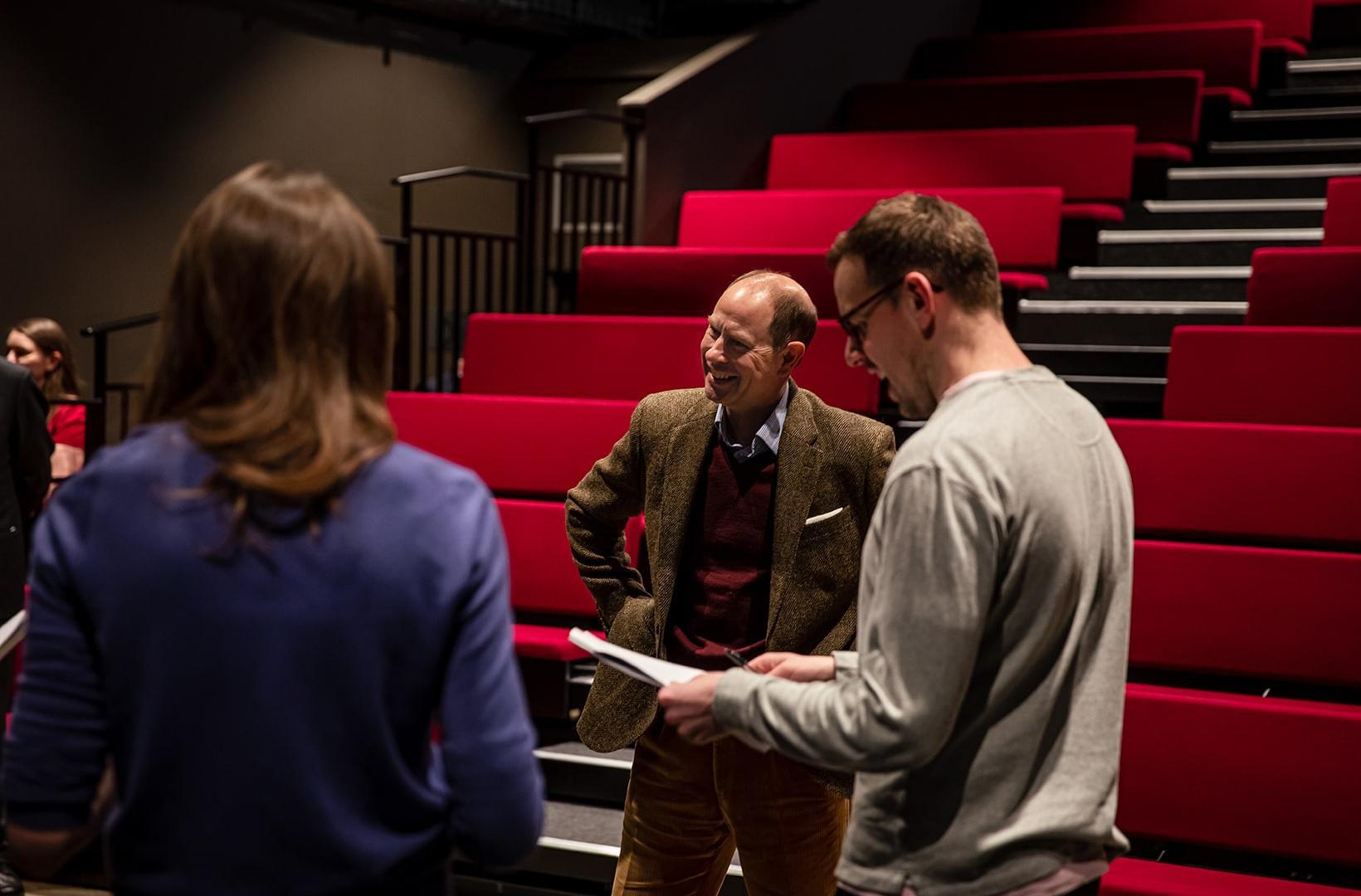 HRH Prince Edward, The Earl Of Wessex announced as Royal Patron for Reading Rep Theatre