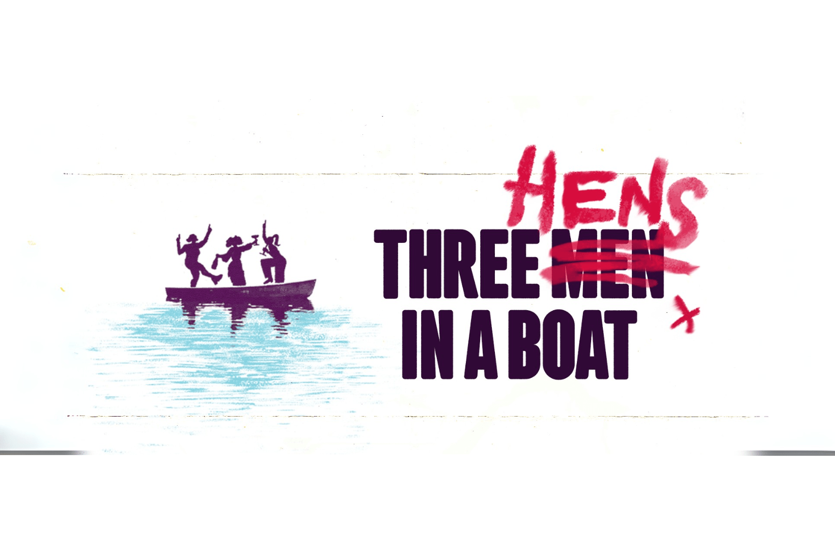 Three Hens In A Boat