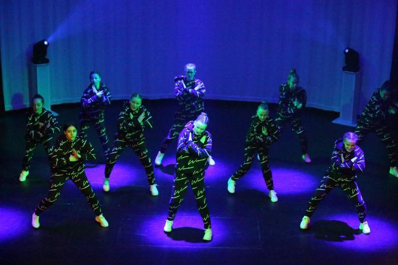 Street Dancers on Stage Performing