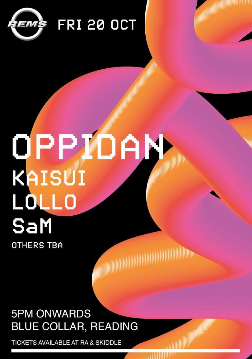 Oppidan + Kaisui + REMS DJs at Blue Collar Corner