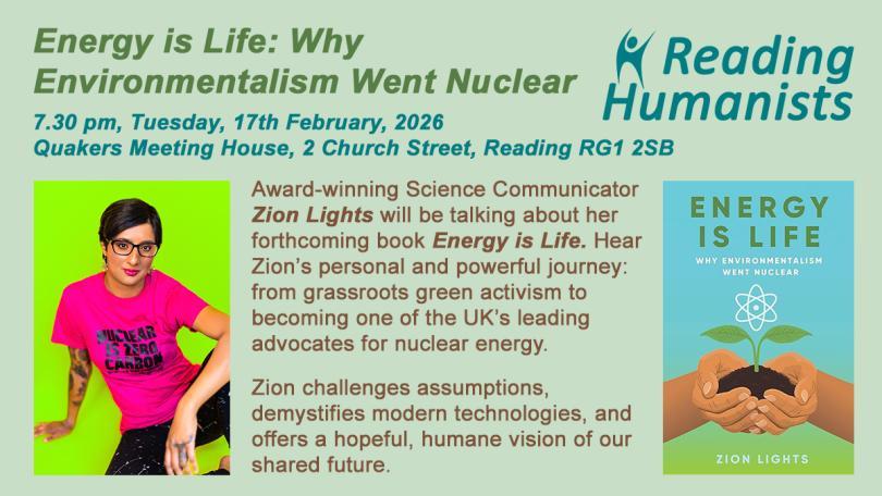 Text and pictures describing talk