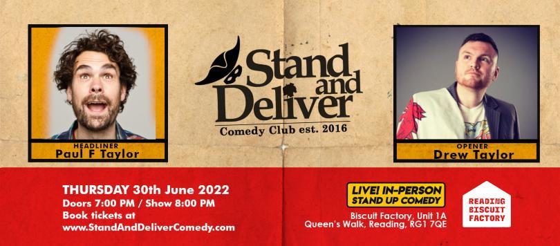 A picture of Paul F Taylor and Drew Taylor