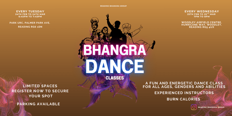 Join our Bhangra Dance Classes for an exciting, high-energy workout filled with fun and culture! Open to all ages, genders, and abilities