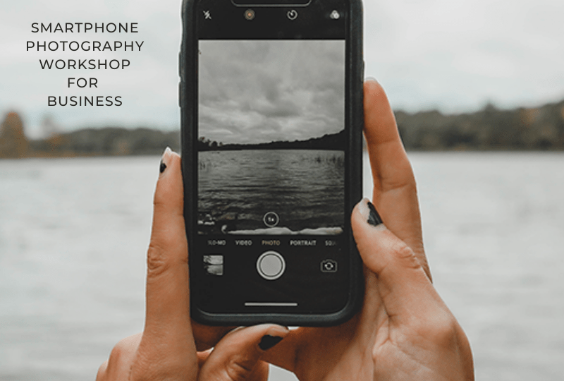 Smartphone Photography workshop for business with Scarlet Page Caversham Reading Berkshire