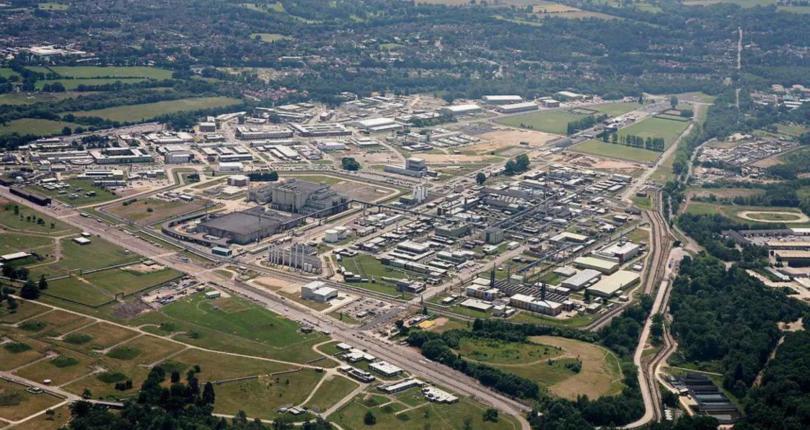 Atomic Weapons Establishment from air