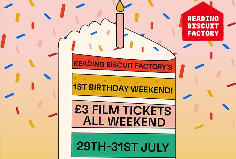 Reading Biscuit Factory birthday cake