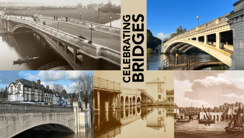 Multiple colour Photographs of Bridges