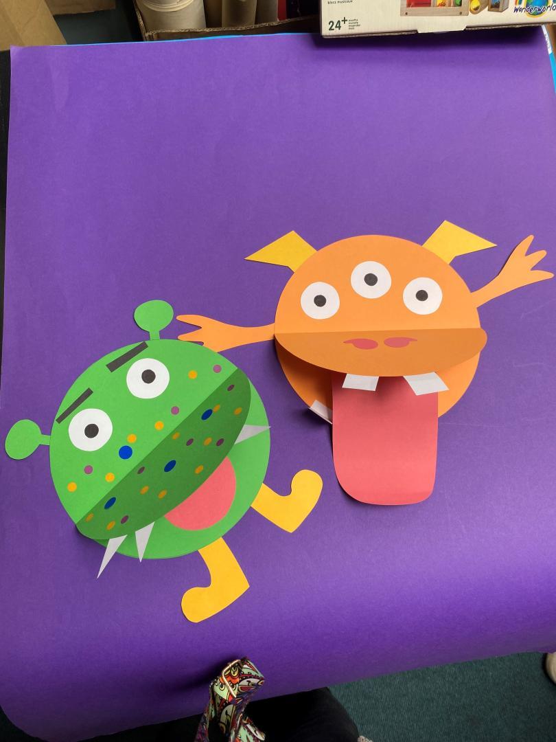 Paper plate fun craft