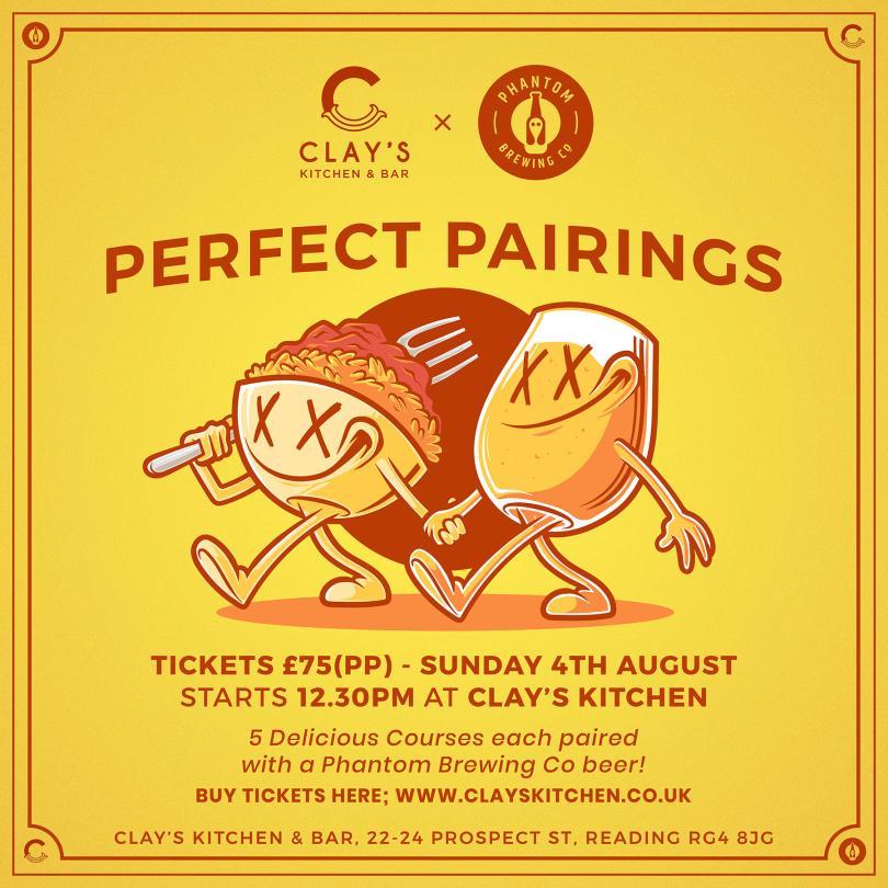 Phantom Brewing Co x Clays Kitchen Pairing Event