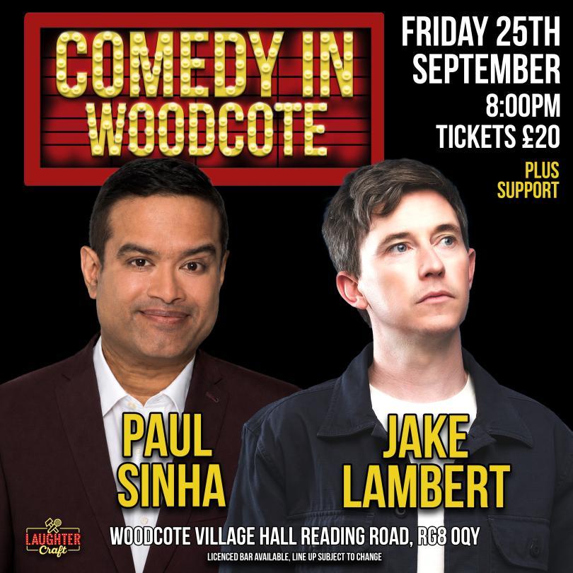 Poster of a comedy night