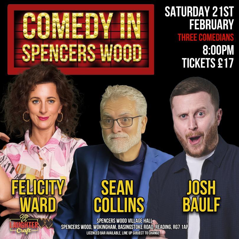 Poster of a comedy night