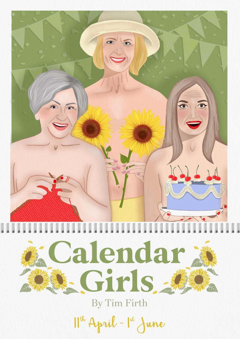 Calendar Girls Poster, showing at The Mill at Sonning Theatre in Reading