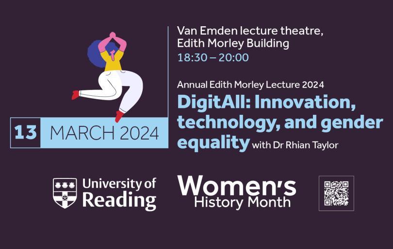 DigitALL: Innovation, technology and gender equality with Dr Rhian Taylor 