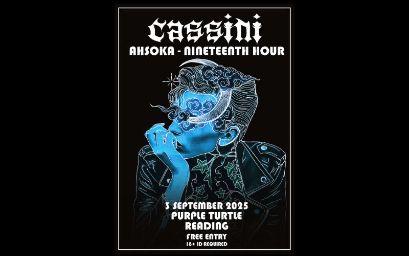 thisiscassini fuses heavy gritty riffs with dark, cinematic storytelling creating a powerful live experience. After years of touring and releasing music with his former band — sharing stages with legends like Jerry Cantrell of Alice in Chains, playing main stage at Isle of Wight Festival, and getting airplay on BBC Radio 1 — Orlando Formaro launched Cassini with the first single ‘Weedkiller’ as a rebellious, self-produced, and self-managed band concept. Ready to release some brand new material, the band’s v
