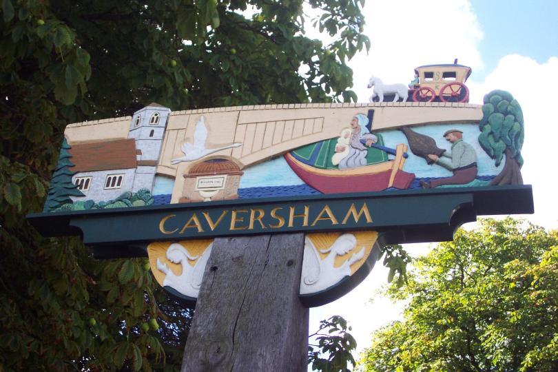 Caversham sign