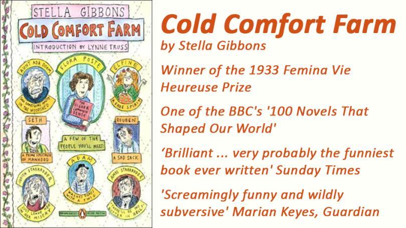 Picture of the cover of the book Cold Comfort Farm by Stella Gibbons
