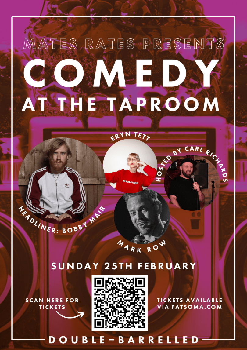 Comedy at The Taproom with Headliner Bobby Mair