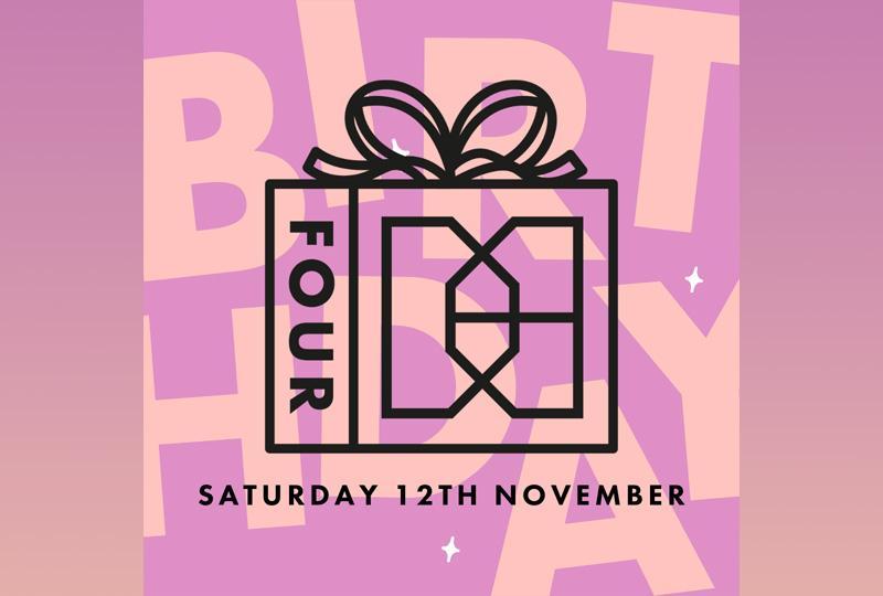 Double-Barrelled: FOUR logo