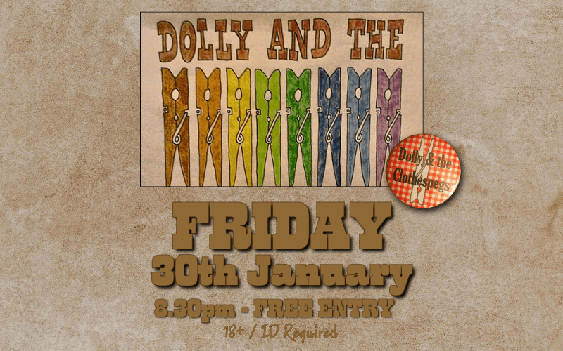 Dolly and The Clothespegs  Readings "Riverbillys" at The The Purple Turtle  FREE ENTRY // 18+ ID Required