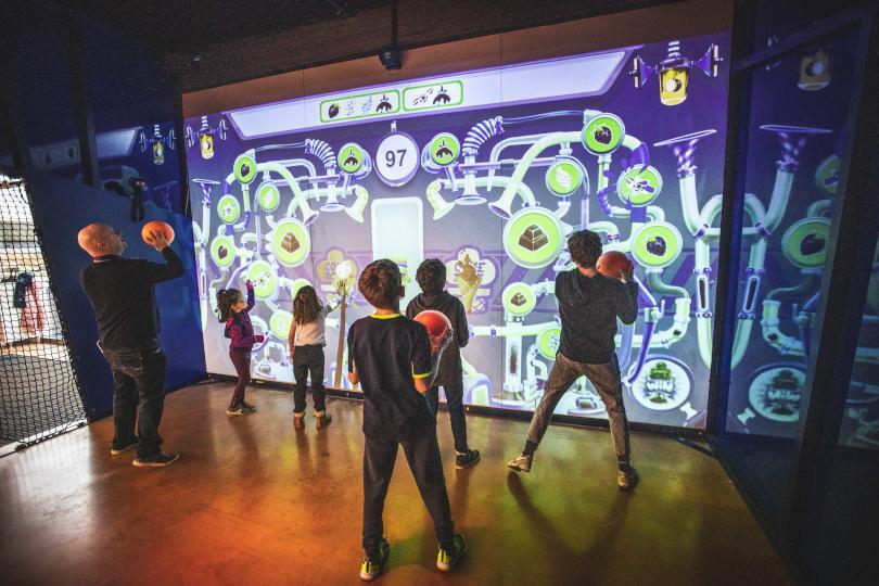 Immersive Playzone digital playwall