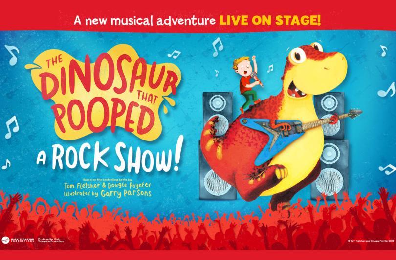 The Dinosaur That Pooped: A Rock Show The hexagon Sept 2025