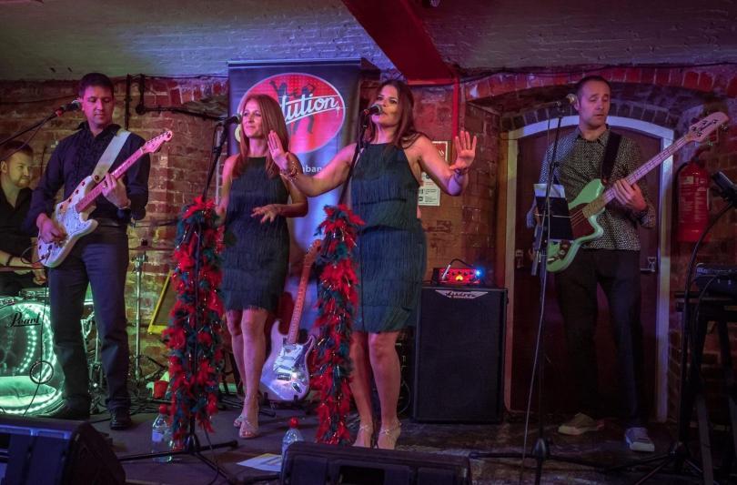 Evolution onstage at The Jazz Café in Reading.