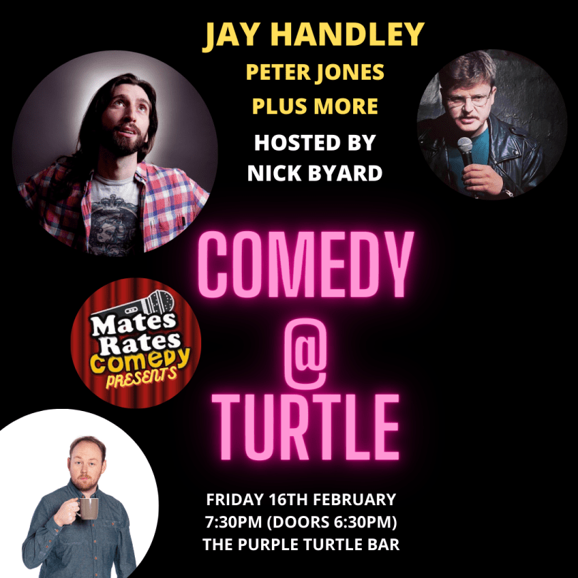 Comedy at Turtle with Headliner Jay Handley