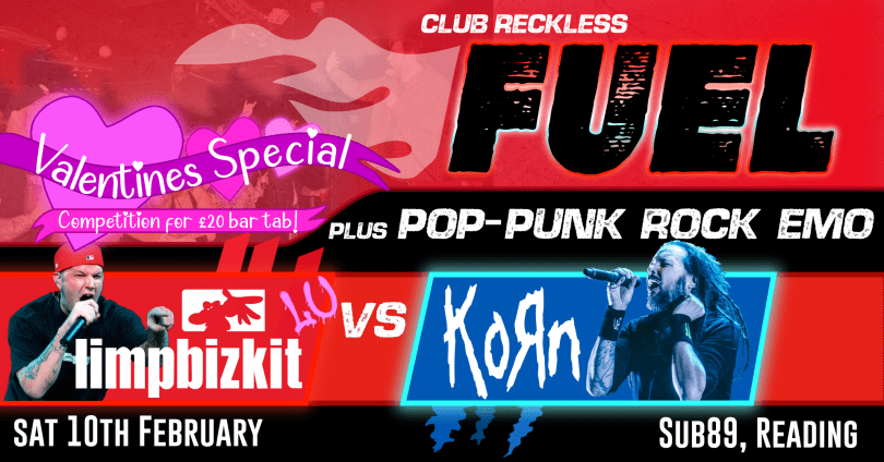 FUEL - Limp Bizkit VS Korn - Valentines Special poster