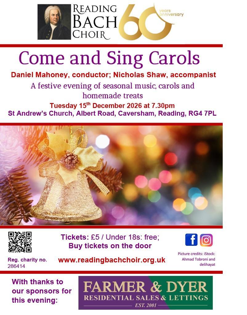 Come and Sing Carols at St. Andrew's Church. Caversham