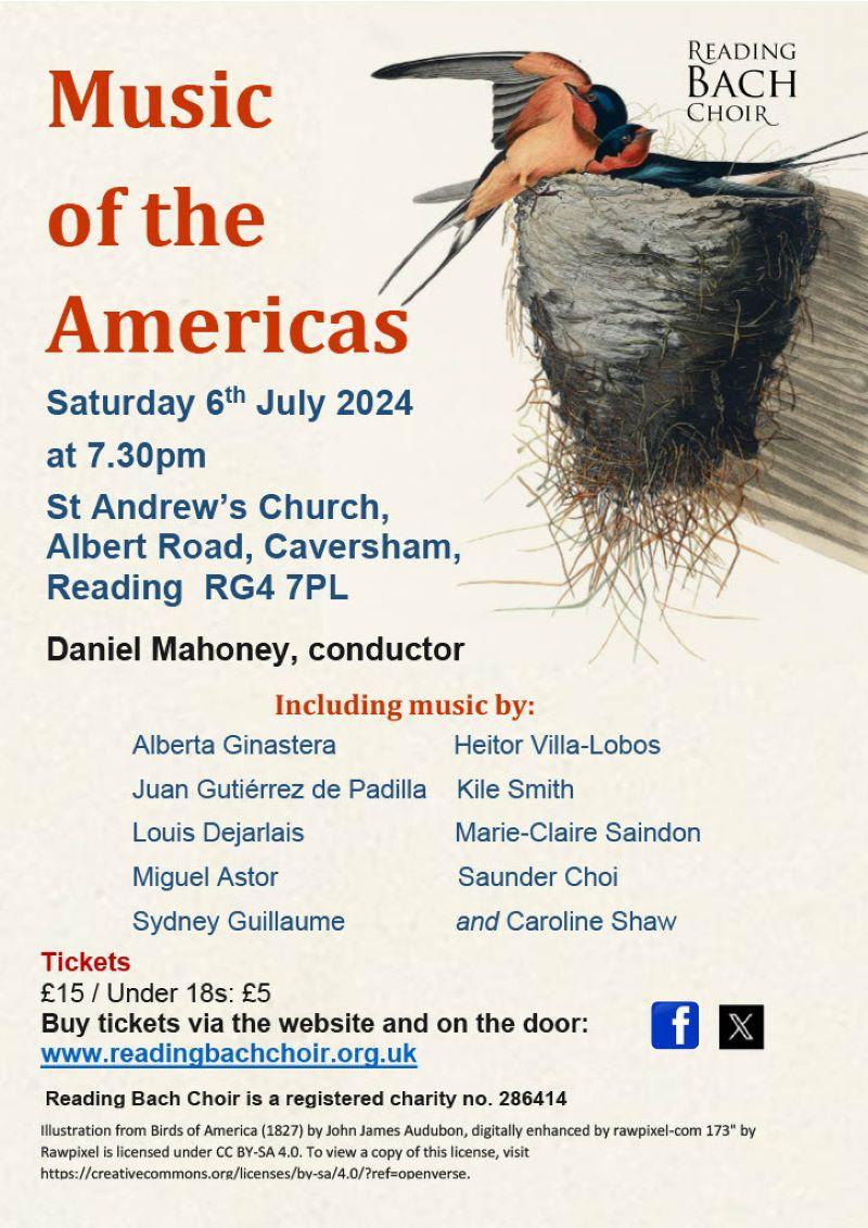 A poster giving details of the concert