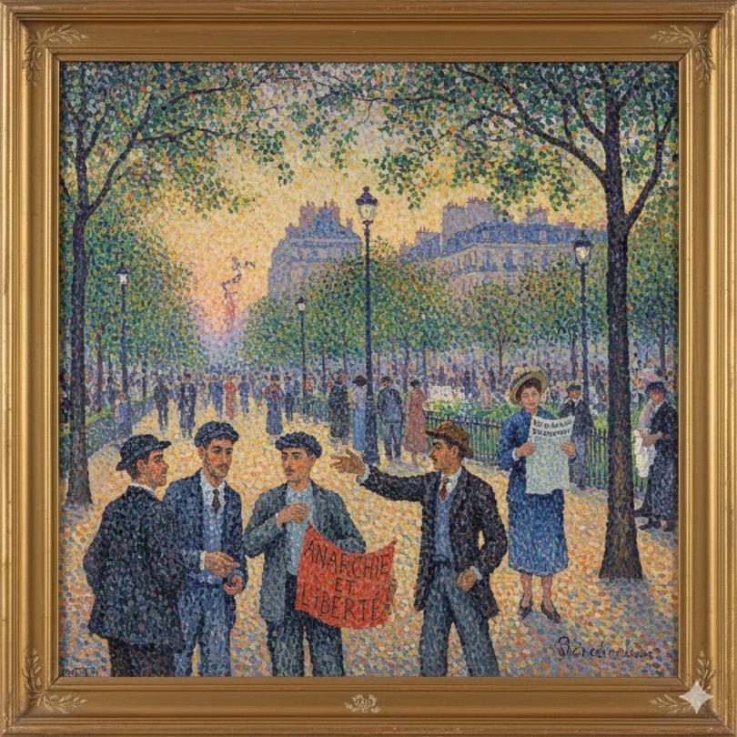 AI art in the style of a Monet painting