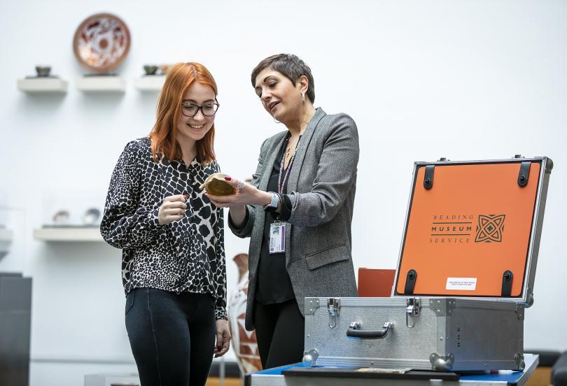 Handling Session at Reading Museum
