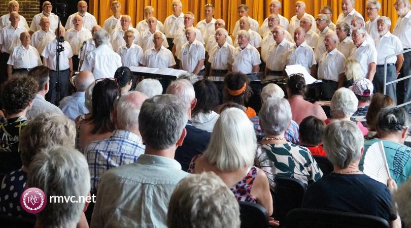 Reading Male Voice Choir performing on stage