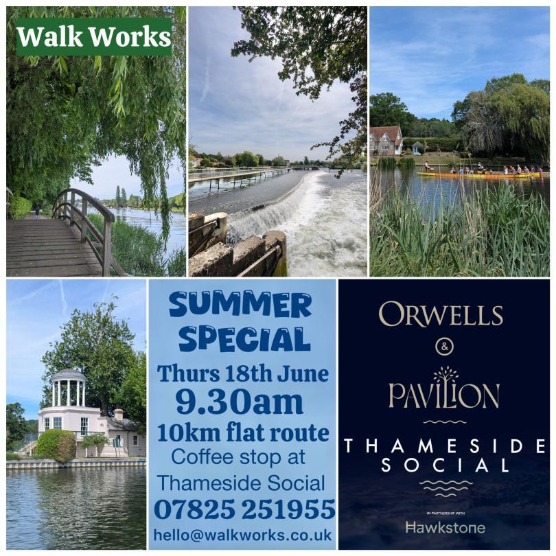 Walk Works 10km river route from Hambleden to Henley