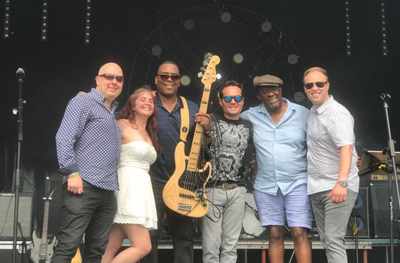 A group photo of The Funky Funks.