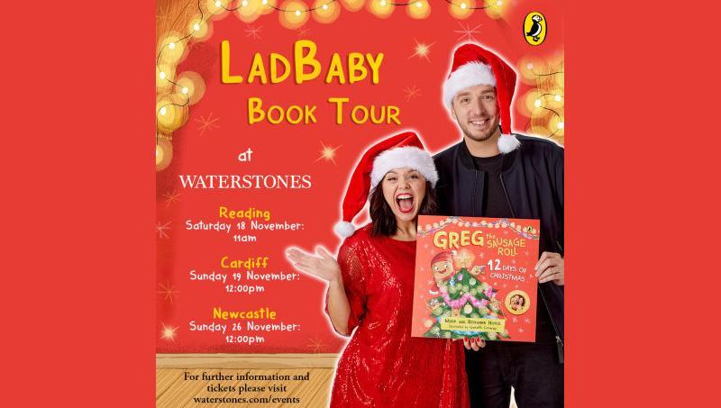 Meet Mark and Roxanne Hoyle (aka Ladbaby) at Waterstones Reading