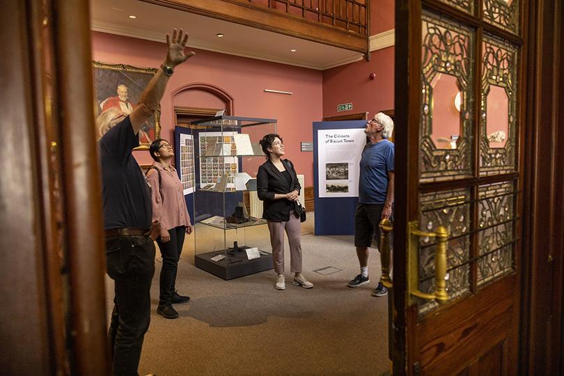 Tour of East Thorpe, former home of the Palmer family