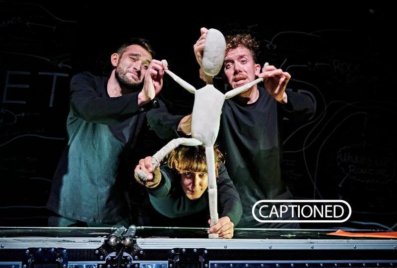 Meet Fred with 'Captioned' logo