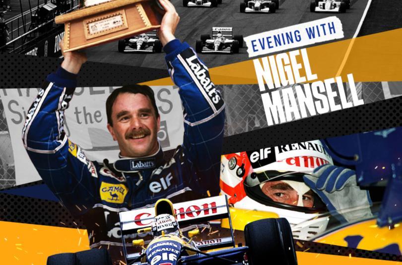An Evening with Nigel Mansell. The Hexagon Sept 2026