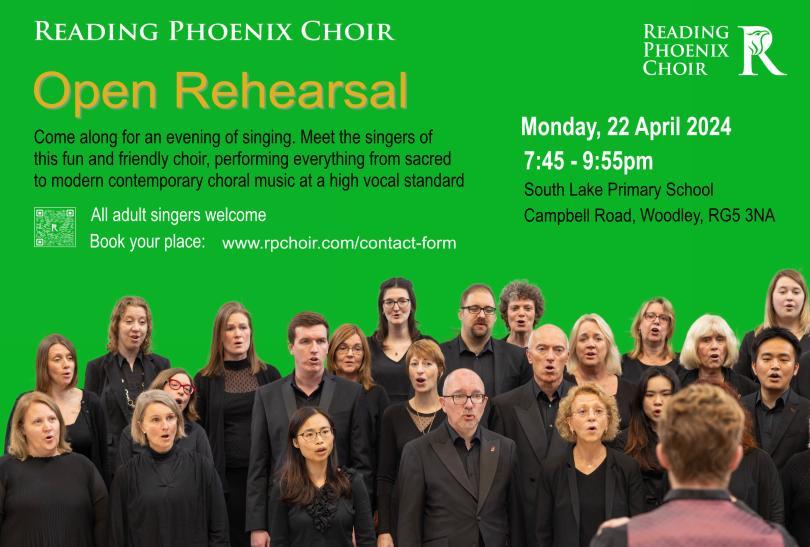 RPC Open Rehearsal Poster