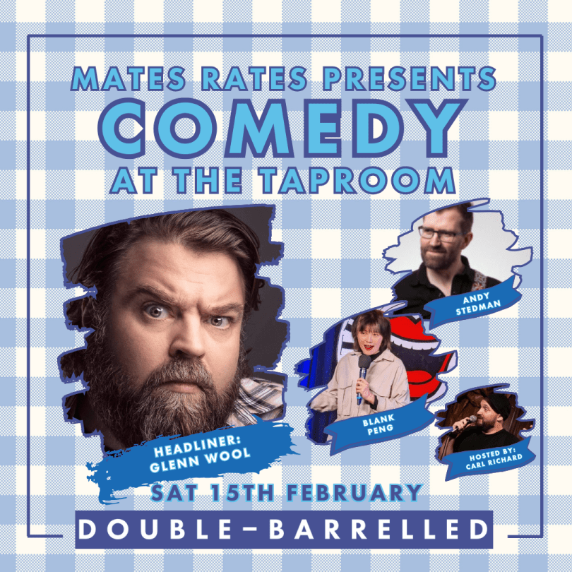 Comedy at The Taproom with Headliner Glenn Wool