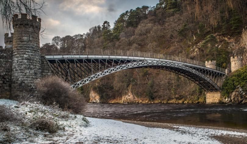 Craigellachie Bridge, Moray by Thomas Telford