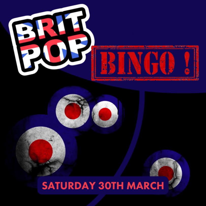 Britpop Bingo