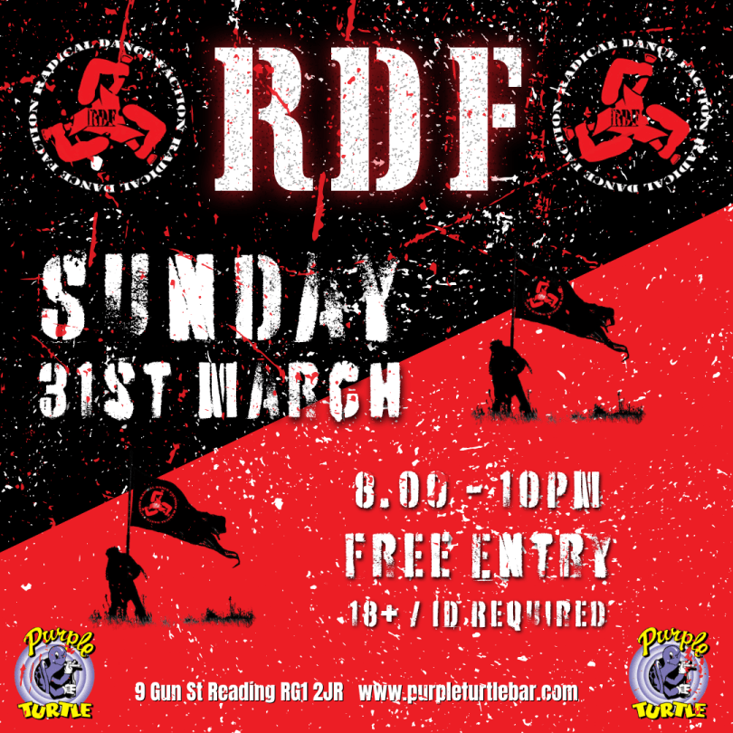 RDF - RAdical Dance Faction playing at the purple turtle march 31