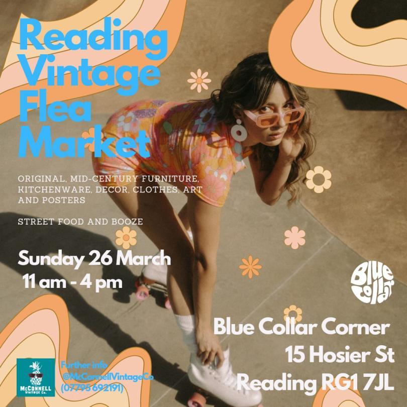 Reading Vintage Flea Market at Blue Collar Corner