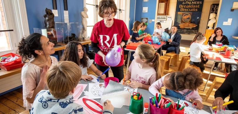 Arts and crafts at Reading Museum