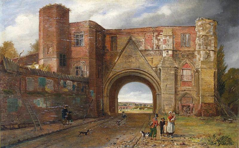 Reading Abbey gateway, by Rev. Thomas James Judkin