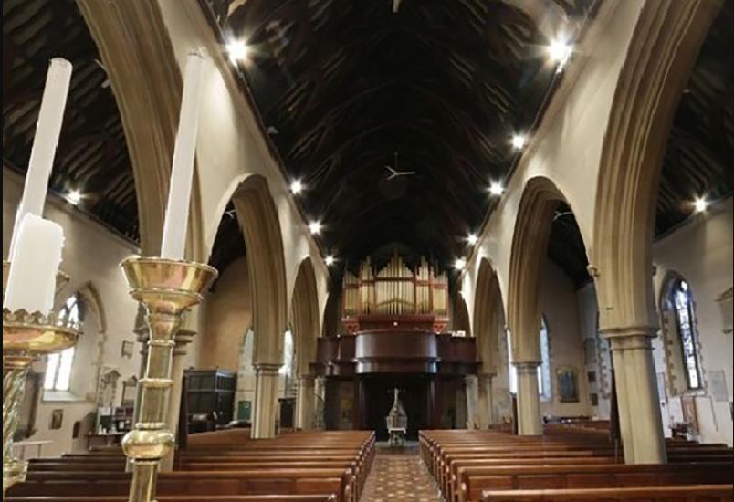 Interior Image S. Giles Church, Reading