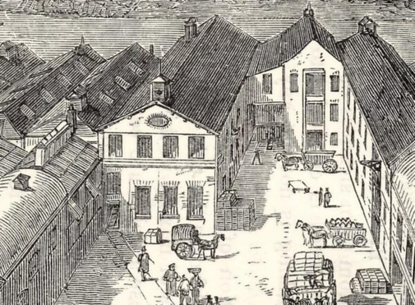 the silk factory of Messrs. Baylis on Kings Road, Reading